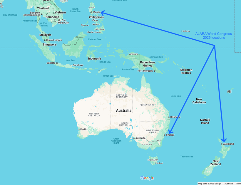 2025 World Congress locations
